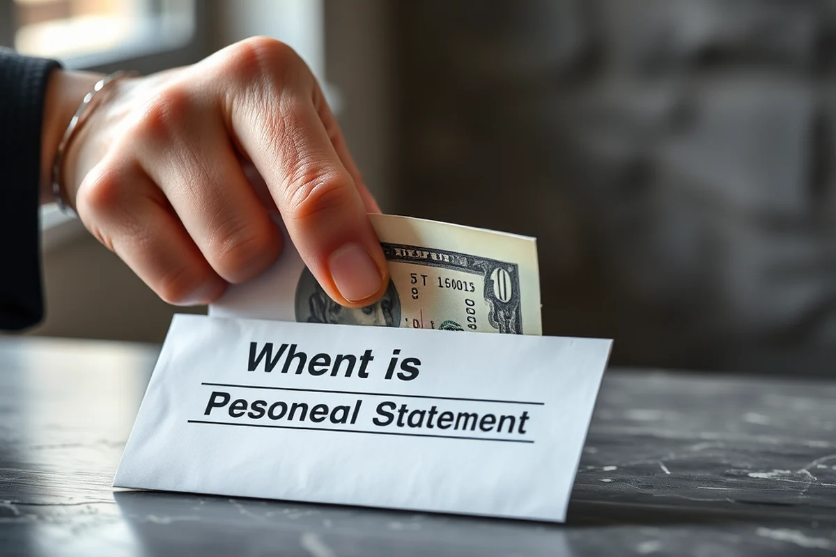 what is personal financial statement — What Is Personal Financial Statement (step by step)